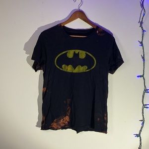 Classic Batman Acid Wash Graphic Tshirt (Unisex)